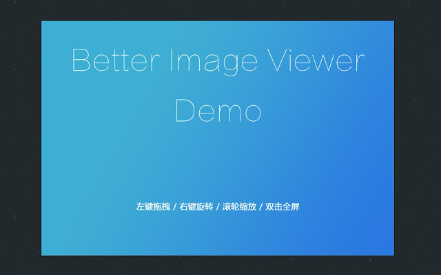 Better Image Viewer - Like Picasa chrome谷歌浏览器插件_扩展第1张截图