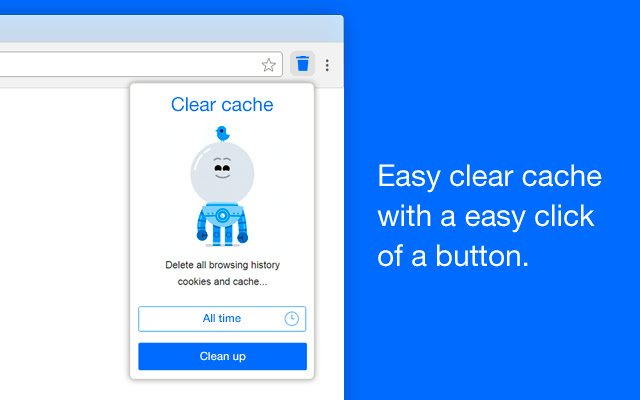 清除历史记录，缓存和 Cookies for Google™ chrome谷歌浏览器插件_扩展第1张截图