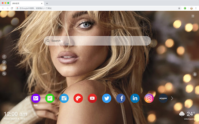 维多利亚的秘密 热门模特 高清壁纸 新标签页 主题 chrome谷歌浏览器插件_扩展第1张截图