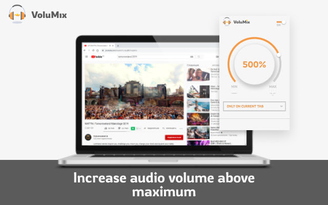 Volumix chrome谷歌浏览器插件_扩展第1张截图