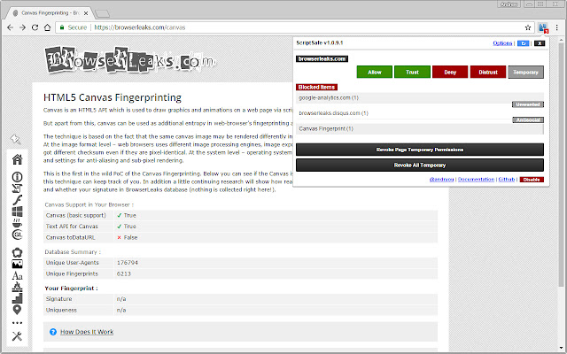 ScriptSafe chrome谷歌浏览器插件_扩展第2张截图