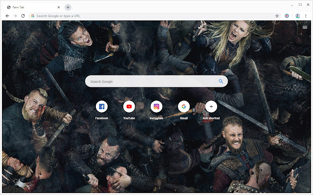 维京传奇 壁纸新标签页 chrome谷歌浏览器插件_扩展第1张截图