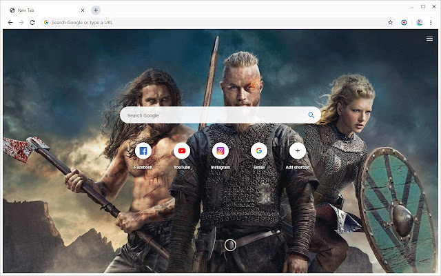 维京传奇 壁纸新标签页 chrome谷歌浏览器插件_扩展第2张截图