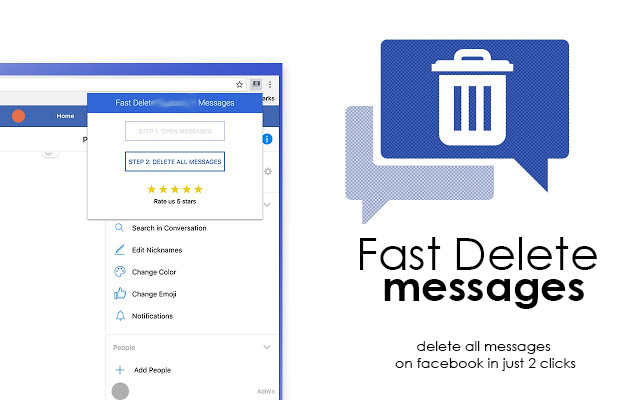 Fast Delete Messages chrome谷歌浏览器插件_扩展第4张截图