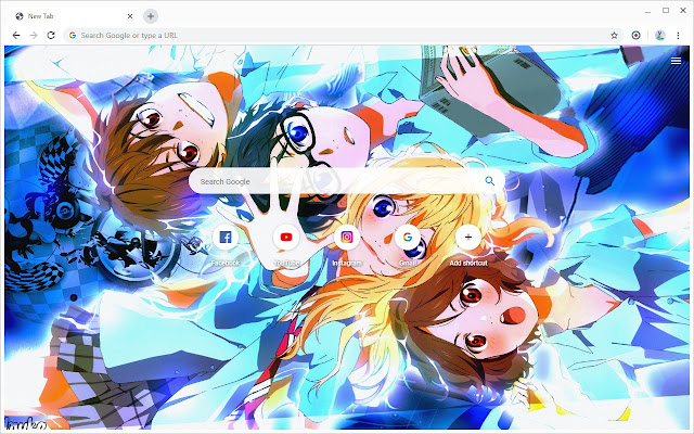 Your Lie in April 壁纸新标签页 chrome谷歌浏览器插件_扩展第2张截图