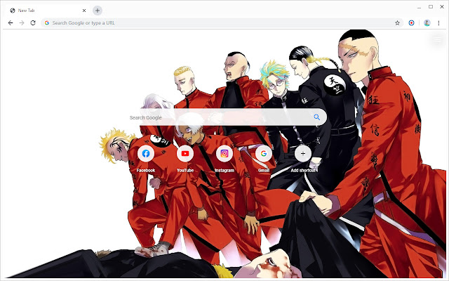 Tenjiku Gang 东京卍复仇者 壁纸新标签页 chrome谷歌浏览器插件_扩展第2张截图