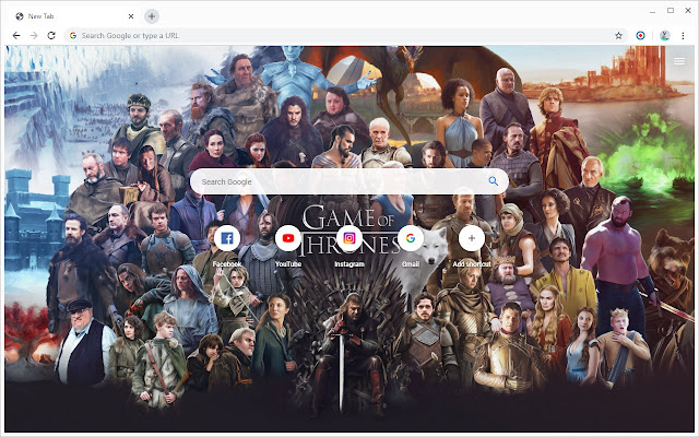 Game of Thrones 壁纸新标签页 chrome谷歌浏览器插件_扩展第2张截图