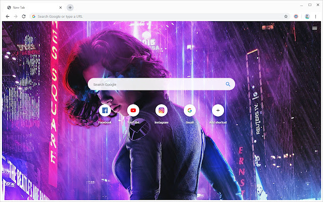 Scarlett Johansson 壁纸新标签页 chrome谷歌浏览器插件_扩展第1张截图