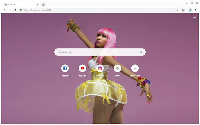 Nicki Minaj 壁纸新标签页 chrome谷歌浏览器插件_扩展第2张截图