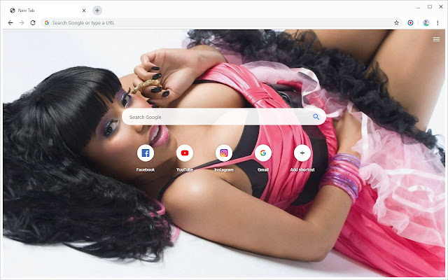 Nicki Minaj 壁纸新标签页 chrome谷歌浏览器插件_扩展第3张截图