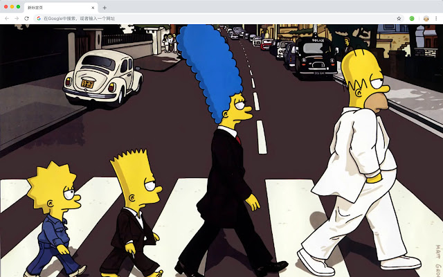 辛普森逃逸2 火爆游戏 新标签页 高清壁纸 主题 chrome谷歌浏览器插件_扩展第3张截图