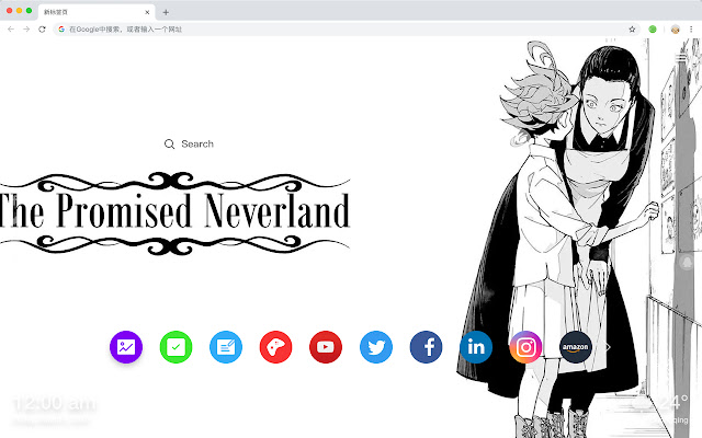约定的永无乡 高清壁纸 新标签页 热门动漫 主题 chrome谷歌浏览器插件_扩展第1张截图
