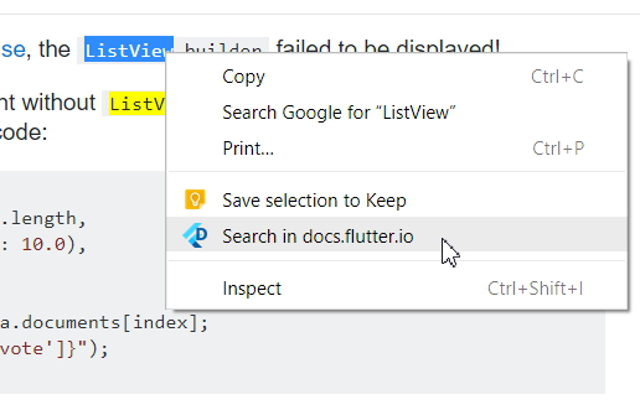 Flutter documentation chrome谷歌浏览器插件_扩展第1张截图