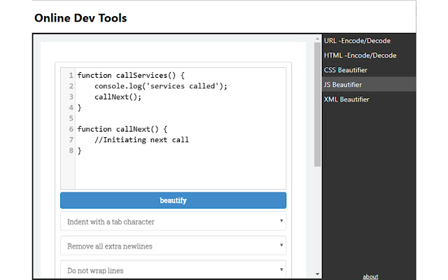 Dev Tools chrome谷歌浏览器插件_扩展第4张截图