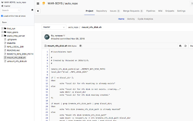 Gitlab TreeView chrome谷歌浏览器插件_扩展第4张截图