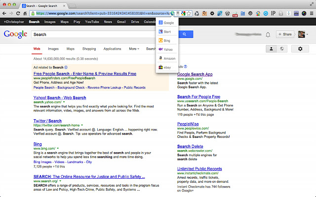 Search It All chrome谷歌浏览器插件_扩展第1张截图