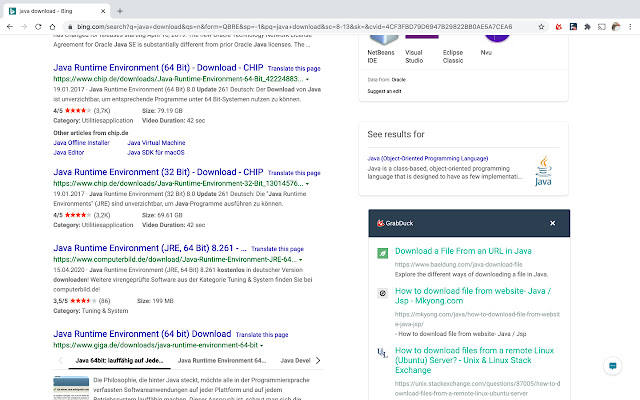 Search Results on GrabDuck chrome谷歌浏览器插件_扩展第3张截图
