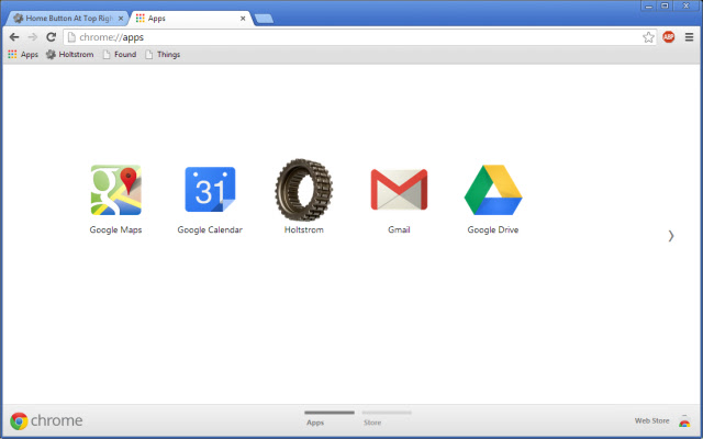 New Tab As Apps chrome谷歌浏览器插件_扩展第1张截图