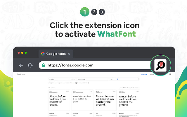 What Font - find font chrome谷歌浏览器插件_扩展第1张截图