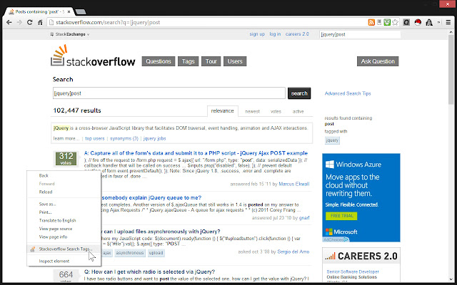 Stackoverflow Tag Search chrome谷歌浏览器插件_扩展第2张截图