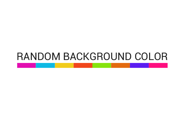 Random Background Color chrome谷歌浏览器插件_扩展第1张截图