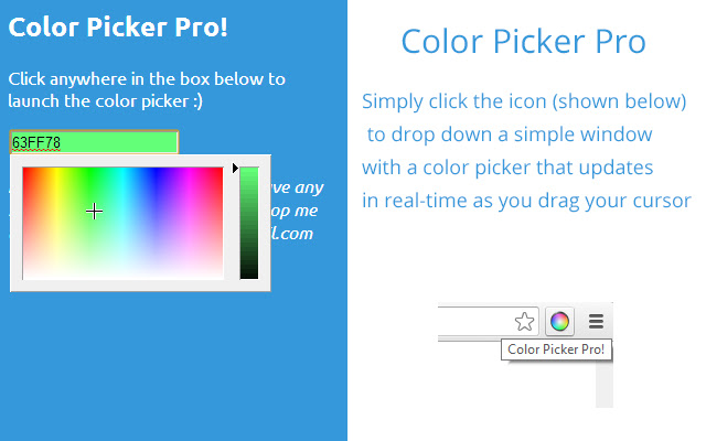 Color Picker Pro chrome谷歌浏览器插件_扩展第1张截图