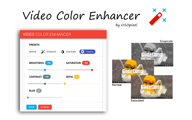 Video Color Enhancer chrome谷歌浏览器插件_扩展第1张截图