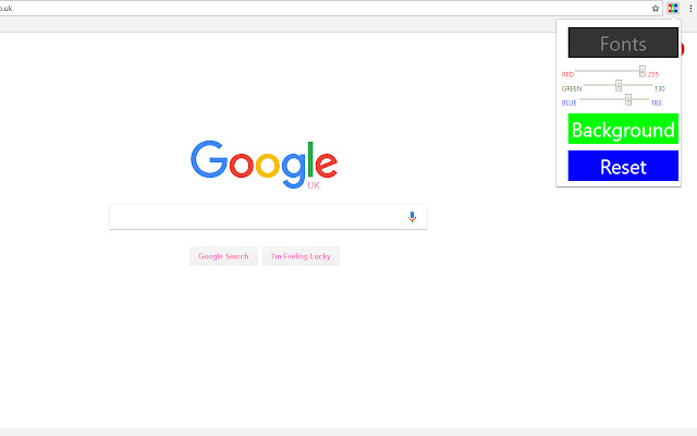 Colour Changer chrome谷歌浏览器插件_扩展第4张截图