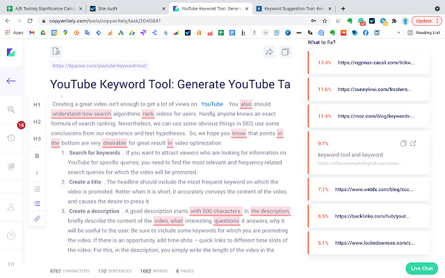 SEO Content Checker: Plagiarism & Readability chrome谷歌浏览器插件_扩展第5张截图