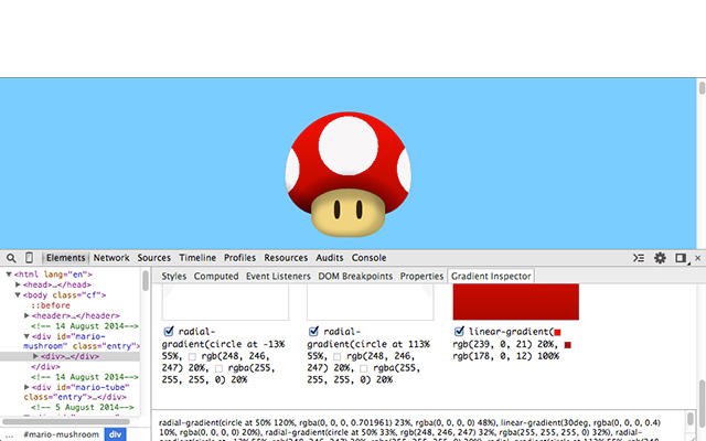 CSS Gradient Inspector chrome谷歌浏览器插件_扩展第1张截图