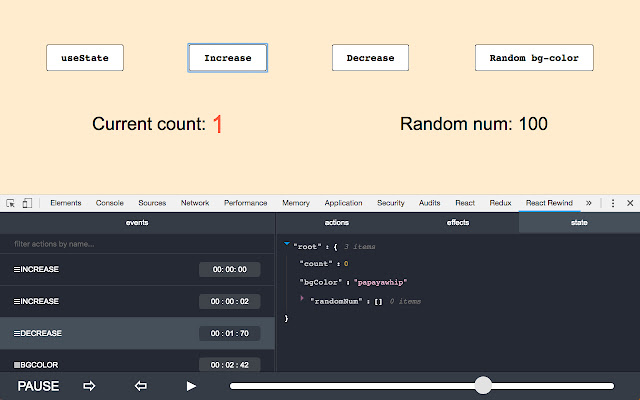 React Rewind chrome谷歌浏览器插件_扩展第1张截图
