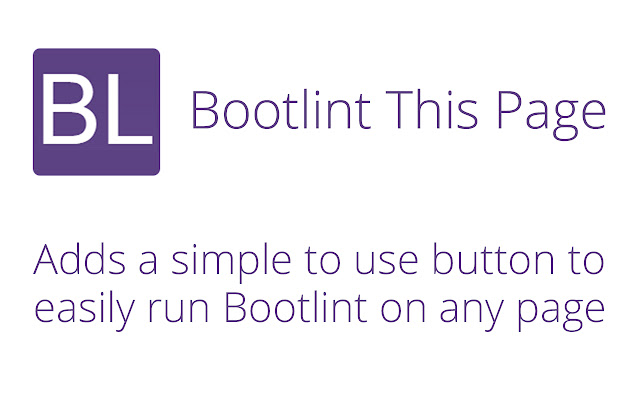 Bootlint This Page chrome谷歌浏览器插件_扩展第1张截图