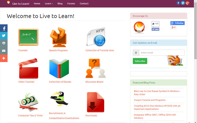 Live to Learn chrome谷歌浏览器插件_扩展第1张截图