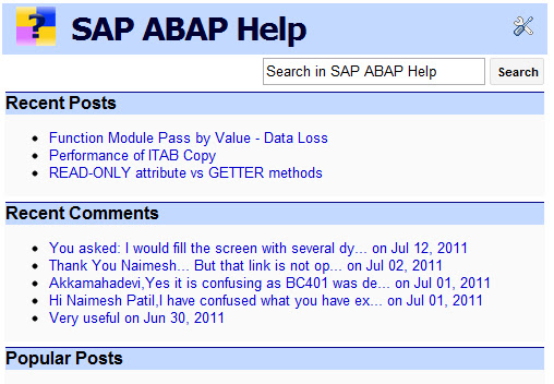 ABAP Help Blog by Naimesh Patel chrome谷歌浏览器插件_扩展第1张截图