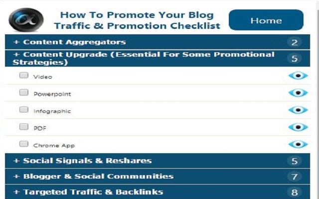 How To Promote Your Blog (Tools Checklist) chrome谷歌浏览器插件_扩展第1张截图