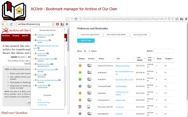 AO3rdr chrome谷歌浏览器插件_扩展第1张截图
