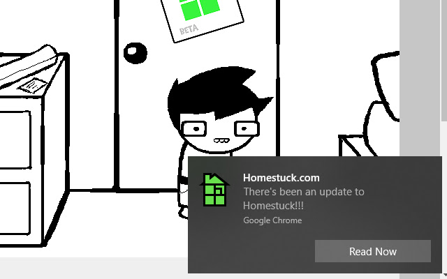 Homestuck Notifier chrome谷歌浏览器插件_扩展第1张截图