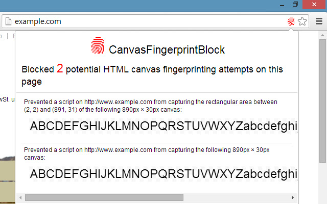 CanvasFingerprintBlock chrome谷歌浏览器插件_扩展第2张截图