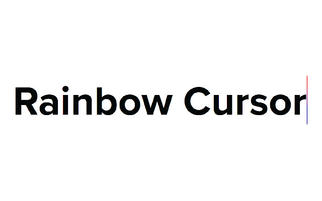 Rainbow Cursor for Google Docs chrome谷歌浏览器插件_扩展第1张截图