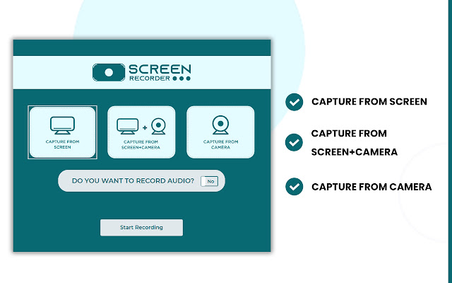 Screen & Webcam Recorder chrome谷歌浏览器插件_扩展第2张截图