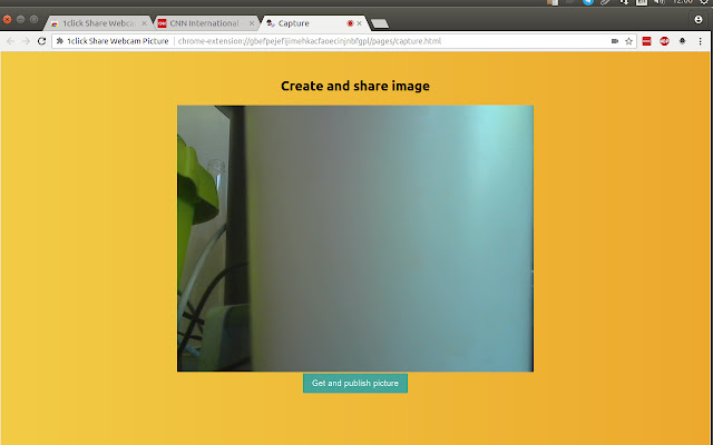 1click Share Webcam Picture chrome谷歌浏览器插件_扩展第2张截图