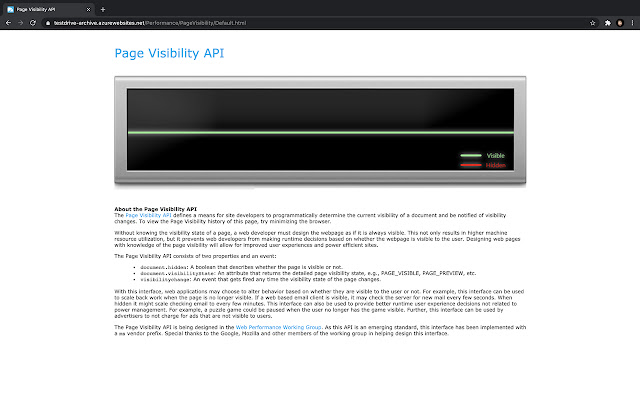 Disable Page Visibility API chrome谷歌浏览器插件_扩展第1张截图
