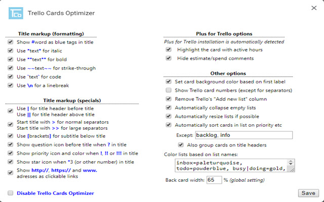 Trello Cards Optimizer chrome谷歌浏览器插件_扩展第4张截图