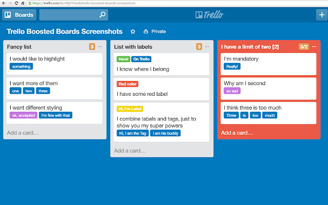 Trello Boosted Boards chrome谷歌浏览器插件_扩展第2张截图