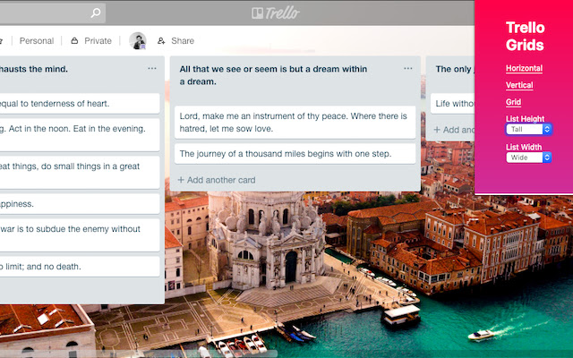 Trello Grids chrome谷歌浏览器插件_扩展第3张截图