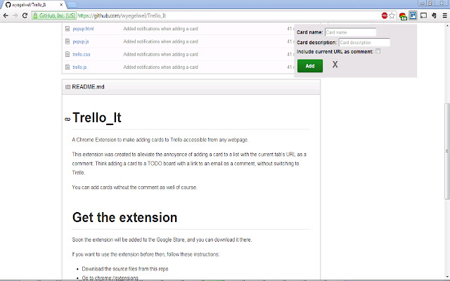 Add it for Trello chrome谷歌浏览器插件_扩展第2张截图