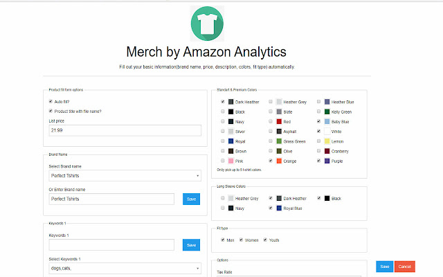Merch By Amazon Analytics chrome谷歌浏览器插件_扩展第1张截图