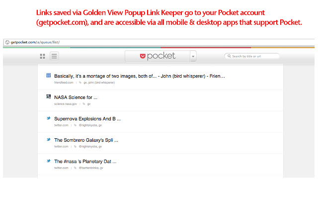 Golden View Popup Link Keeper chrome谷歌浏览器插件_扩展第5张截图