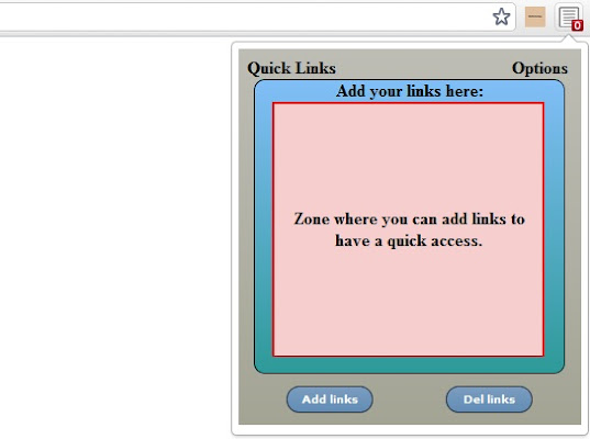 Quick Links chrome谷歌浏览器插件_扩展第2张截图