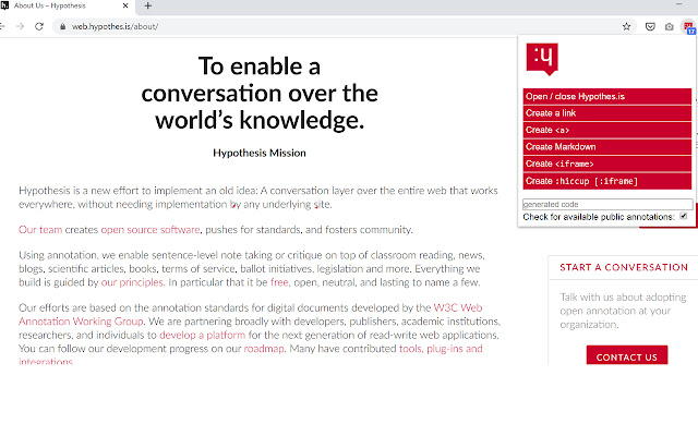 Hypothesify chrome谷歌浏览器插件_扩展第1张截图